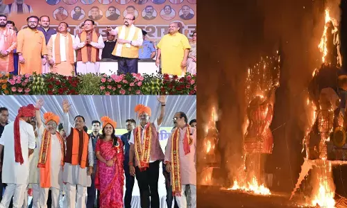 Raipur News: डब्लू आर एस कॉलोनी में रावण दहन: राज्यपाल रमेन डेका और CM विष्णु देव हुए शामिल...रावणभांठा-शंकरनगर दशहरा उत्सव देखने उमड़ी भारी भीड़