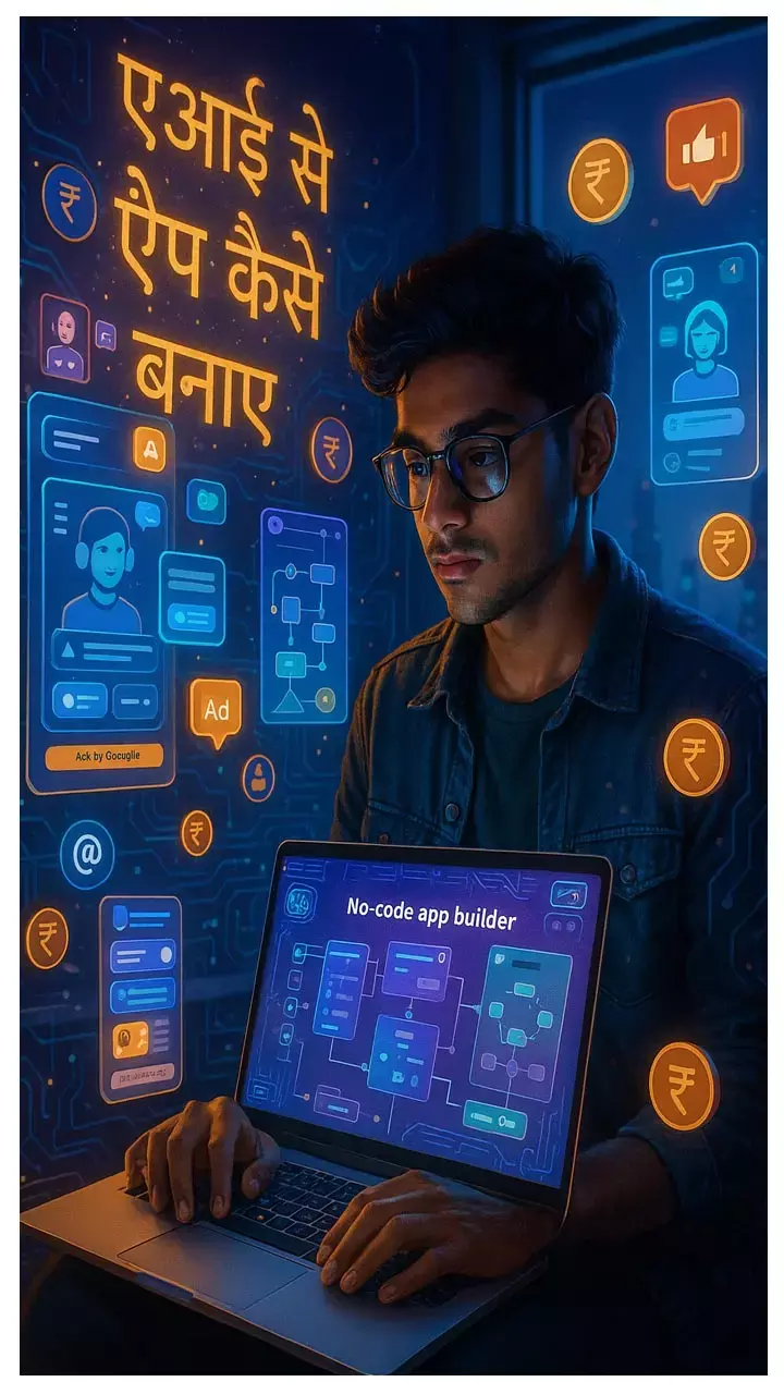 अब खुद का App बना कर कमा सकते हैं पैसा, बिना किसी कोडिंग के, जानिए यहां ऐप बनाने...