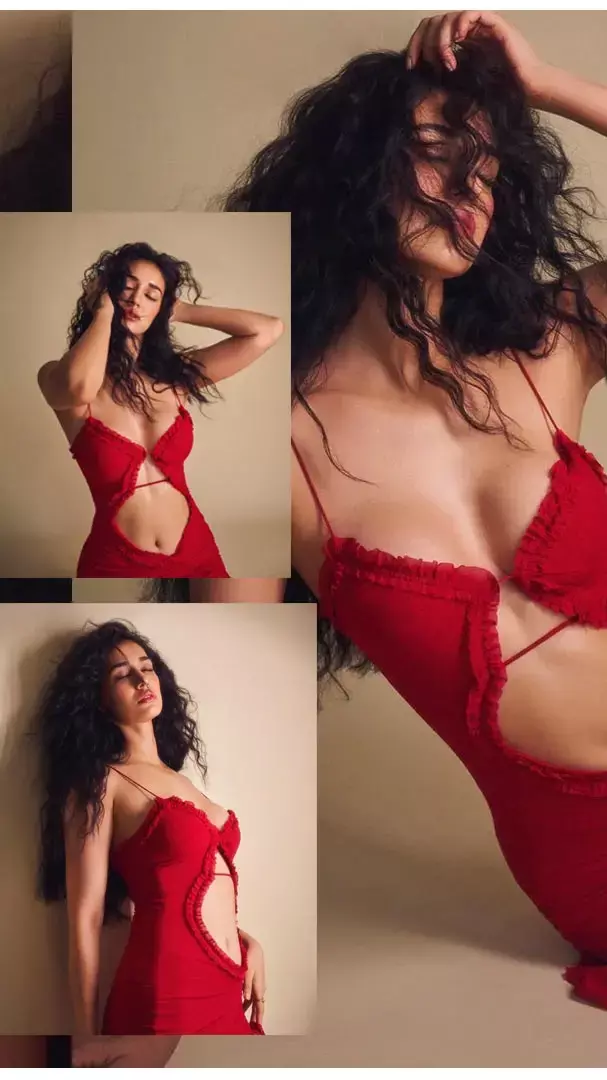 कट-आउट ड्रेस में Disha Patani ने दिखाई पतली कमर, देखिए HOT फोटोशूट...