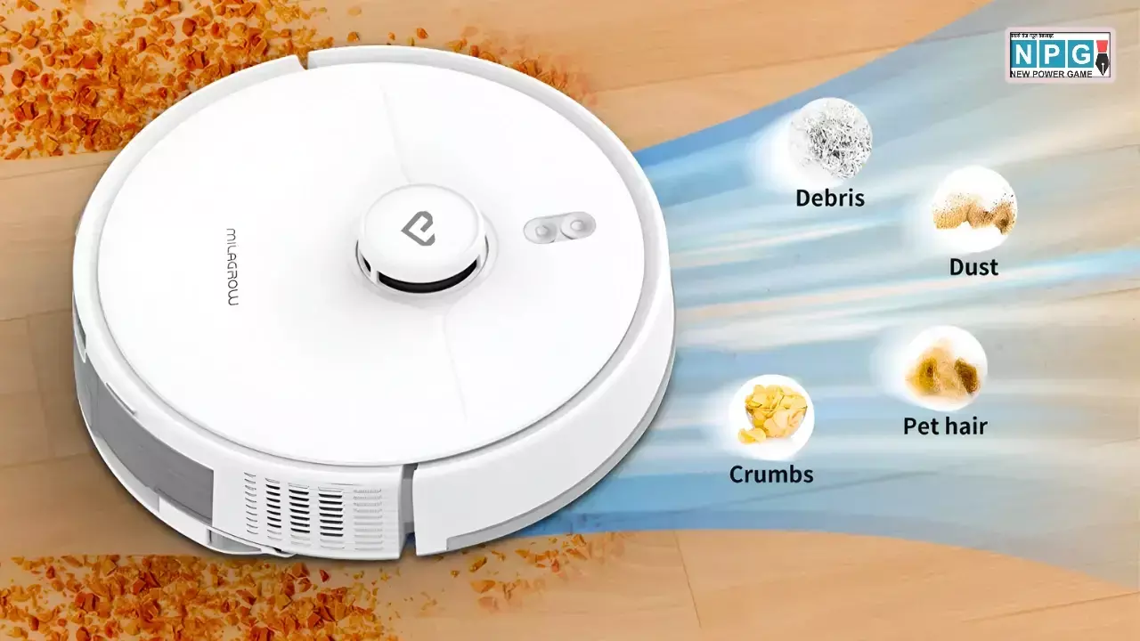 Milagrow iMap 15 AI Plus Robot Vacuum Cleaner Launched News Hindi