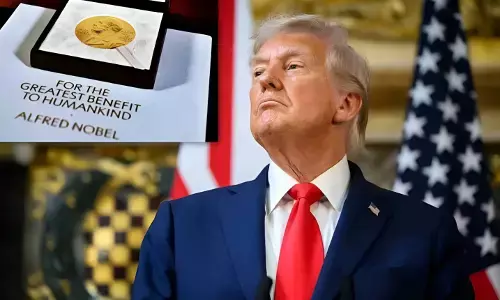 Nobel Peace Prize 2025:अभी-अभी नोबेल शांति पुरस्कार का हो गया ऐलान, ट्रंप के अरमान हुए चकनाचूर, इस महिला ने जीता प्राइज