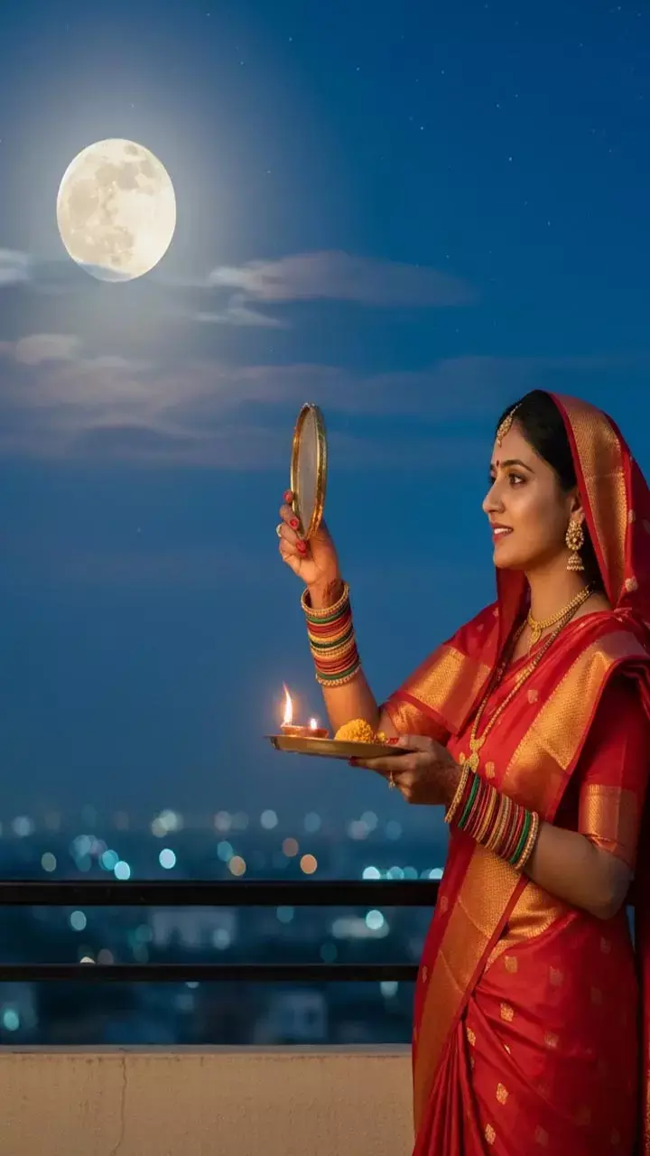 Karwa Chauth Me Chand ko Arghya Kaise De: करवा चौथ के दिन चांद को अर्घ्य देने का सही तरीका क्या है?