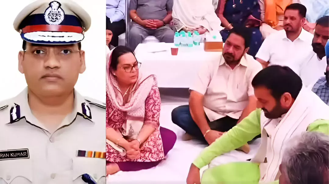 हरियाणा के IPS वाई पूरन कुमार सुसाइड केस में रोहतक SP नरेंद्र बिजारणिया हटाए गए