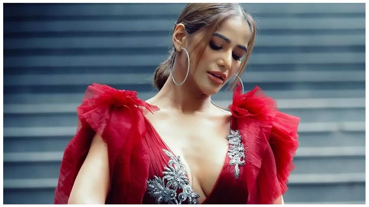 Poonam Pandey Photo: पूनम पांडे ने रेड ड्रेस पहन सोशल मीडिया पर मचाया तहलका, तस्वीरें देख फैंस बोले- रेड हॉट ब्यूटी...