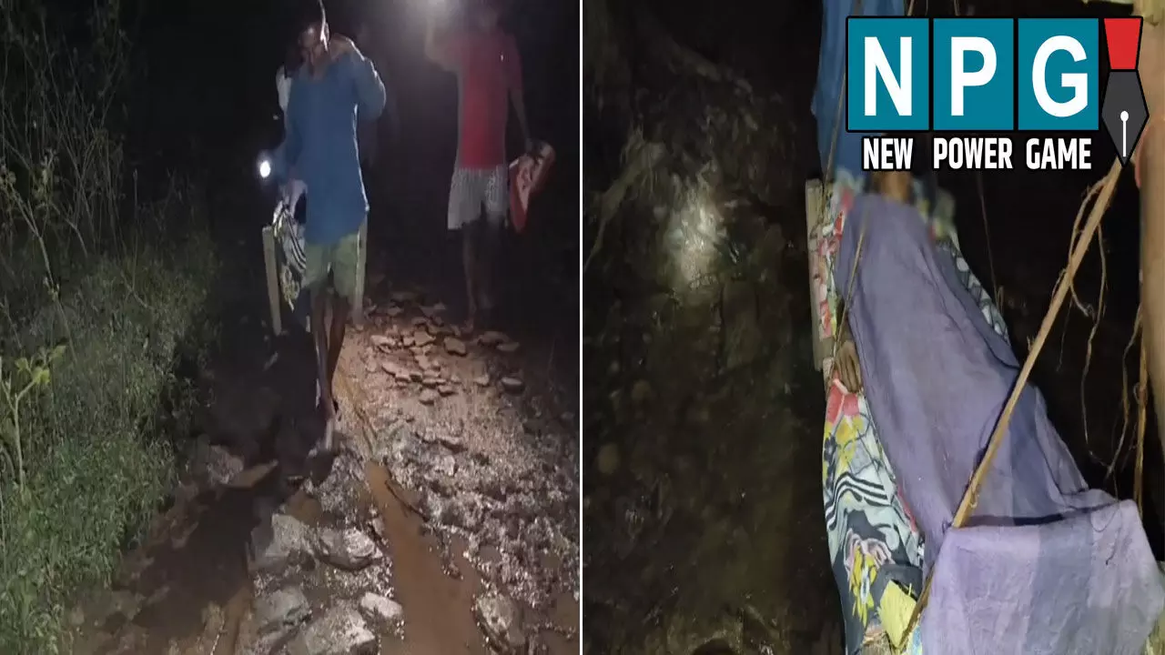 Bastar News: खाट के सहारे बची महिला की जान: सड़क नहीं होने के कारण 4 किलोमीटर दूर रुकी एम्बुलेंस, परिजनों ने खाट पर लादकर पहुंचाया
