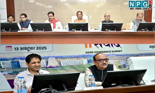 CG सुशासन संवाद : मुख्यमंत्री विष्णुदेव की अध्यक्षता में जिलों के नवाचारों पर चर्चा...बोले-शिकायतों के समाधान में हो पारदर्शी व्यवस्था, फील्ड विजिट और निरीक्षण की स्थायी प्रणाली बने...