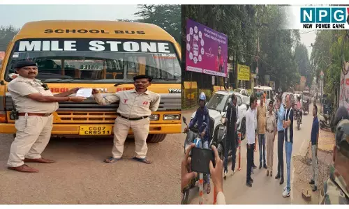 CG News: ड्राइवर ने शराब पीकर दौड़ाई छात्रों से भरी बस, 15 स्कूली बच्चे थे सवार, जानिए फिर क्या हुआ