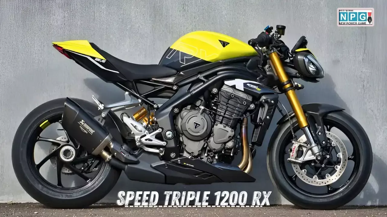 Triumph Speed Triple 1200 RX Limited Edition Launched News Hindi