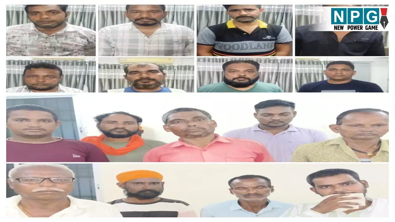 Dhamtari Crime News: छत्तीसगढ़ पुलिस की बड़ी कार्रवाई, जुआ खेलते 17 लोगों को किया गिरफ्तार, 2 लाख से ज्यादा नगद और सामान जप्त