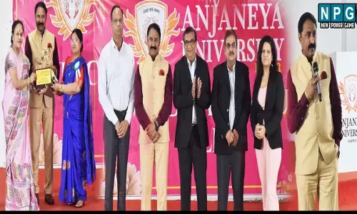 आंजनेय यूनिवर्सिटी: नैक की उपयोगिता पर विशेष व्याख्यान का आयोजन