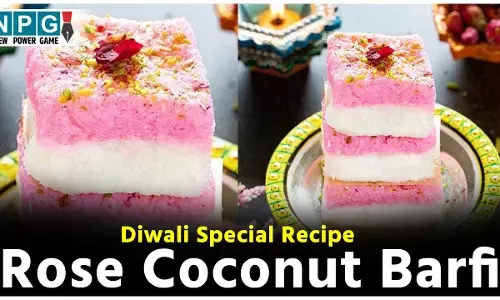 Diwali Special Rose Coconut Barfi Recipe: दिवाली पर बनाएं एकदम दिल खुश कर देने वाली सॉफ्ट और डिलीशियस रोज़ कोकोनट बर्फी, पढ़िए नो फेल रेसिपी...