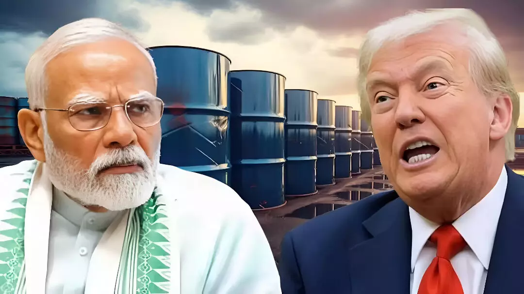 Trump Tariff: ट्रंप ने भारत को फिर दी चेतावनी, रूसी तेल खरीदना बंद करो, वरना टैरिफ झेलो, जानिए भारत ने क्या कहा?