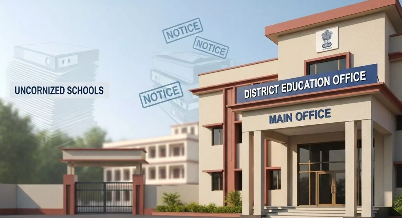 बड़ी खबर: आजमगढ़ के 70 स्कूलों पर गिरी गाज, बीएसए ने लगाया एक लाख का जुर्माना