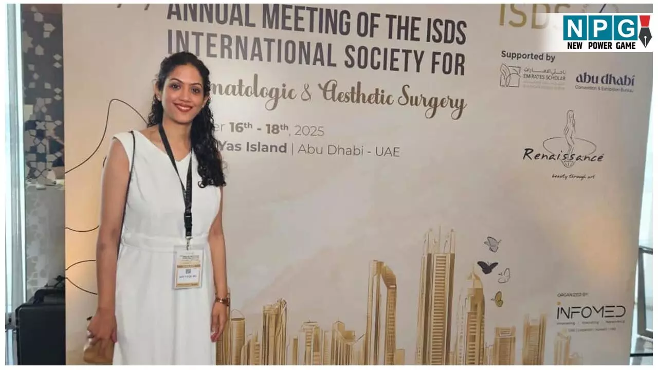 Dr. Aditi Singh: रायपुर की डॉ. अदिति सिंह ने आबू धाबी में आयोजित अंतर्राष्ट्रीय सम्मेलन में पेपर प्रस्तुत किया...