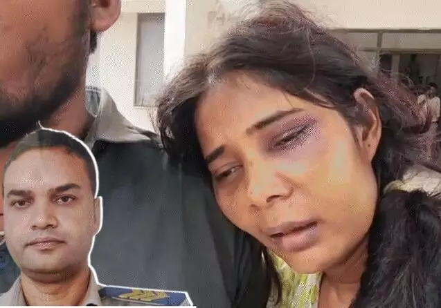 Madhya Pradesh Crime News :   रक्षक ही बना भक्षक... दीपावली के पहले पुलिसकर्मी ने पत्नी को जानवरों जैसे पीटा और कराया गर्भपात, CCTV फुटेज भी  किया डिलीट