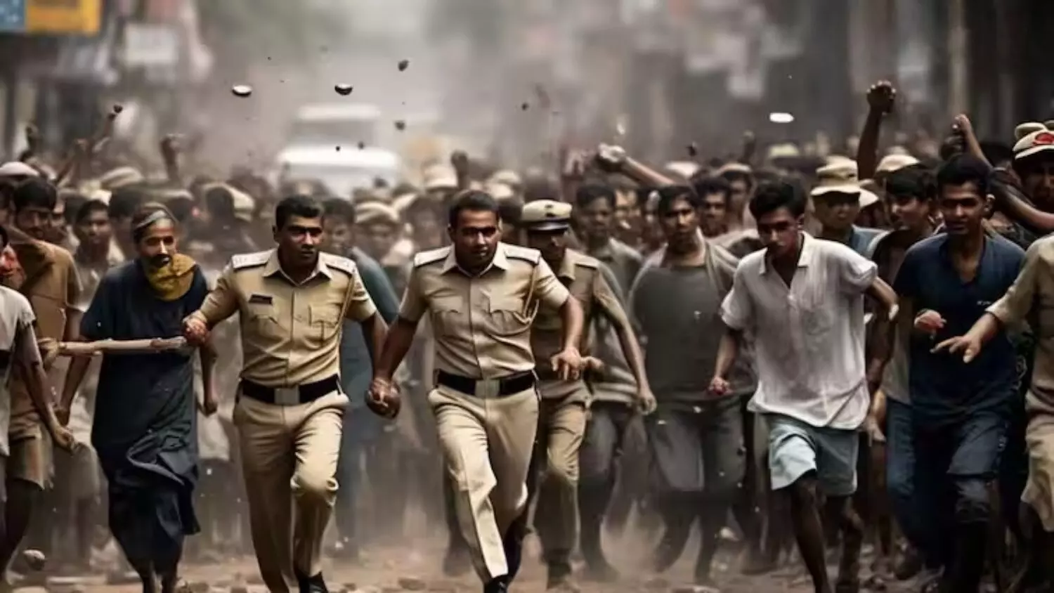 थाने में घुसकर पुलिस पर हमला! प्रेम प्रसंग मामले में शुरू हुआ था बवाल; हमले में 2 जवान घायल..जाने पूरा विवाद