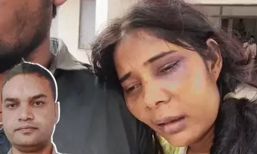 Madhya Pradesh Crime News :   रक्षक ही बना भक्षक... दीपावली के पहले पुलिसकर्मी ने पत्नी को जानवरों जैसे पीटा और कराया गर्भपात, CCTV फुटेज भी  किया डिलीट