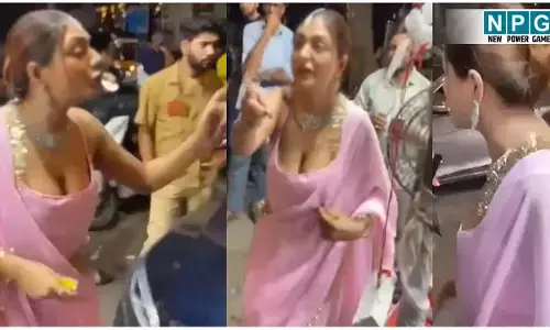 Khushi Mukherjee Video: पुलिस वालों से भिड़ीं एक्ट्रेस: बीच सड़कों पर किया जमकर तमाशा, गुस्साए लोग बोले- मार खाकर जाएगी ये…