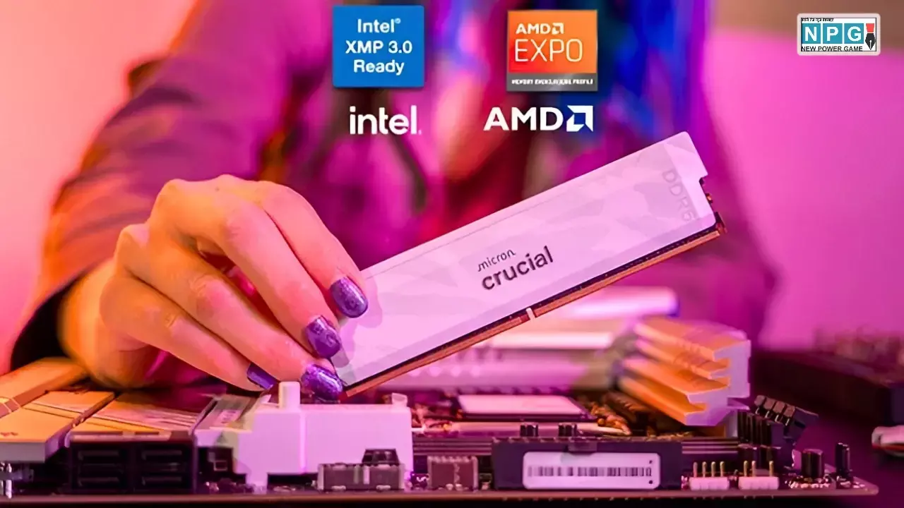 Micron Crucial DDR5 Pro OC 6400 CL32 Gaming DRAM