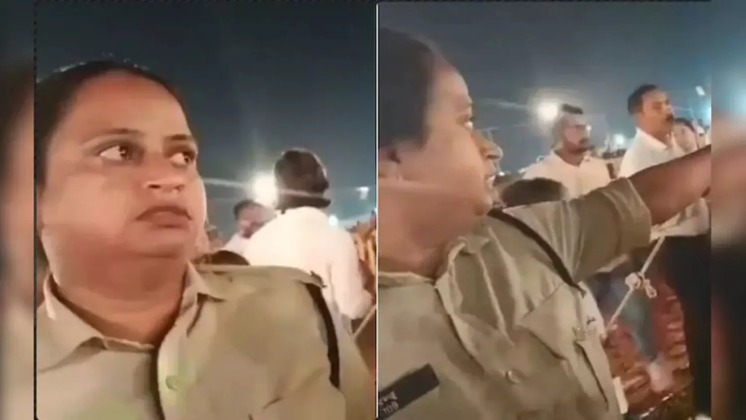 सारी पंडिताई @#$.. घुसेड़ देंगे! देर रात सरेआम वर्दी की आड़ में गुंडई; ब्राह्मणों को खुलेआम दे रही थी गाली, Video हुआ वायरल