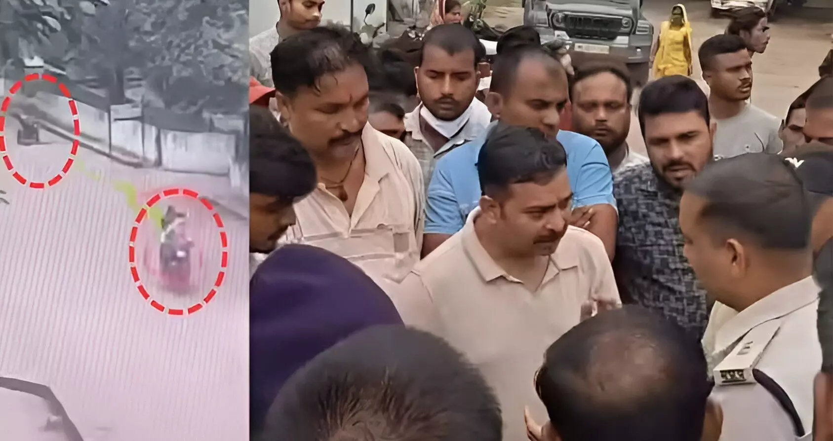 MP Crime Update: MP में BJP नेता की दिनदहाड़े गोली मारकर हत्या, CCTV में कैद हुई वारदात, परिजनों ने किया चक्का जाम, जानिए पूरा मामला