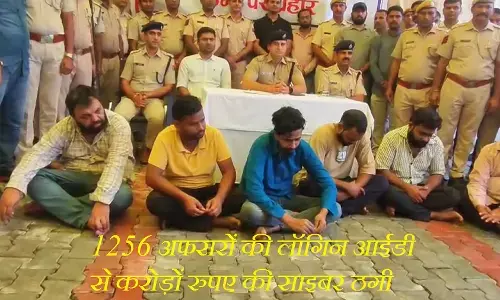 ऑपरेशन शटर डाउन 2.0 : 1256 अफसरों ने की अब तक की सबसे बड़ी साइबर ठगी, सामाजिक योजनाओं में सेंध मारकर 4 लाख किराए के खातों में करोड़ों रुपए ट्रांसफर