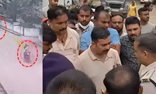 MP Crime Update: MP में BJP नेता की दिनदहाड़े गोली मारकर हत्या, CCTV में कैद हुई वारदात, परिजनों ने किया चक्का जाम, जानिए पूरा मामला