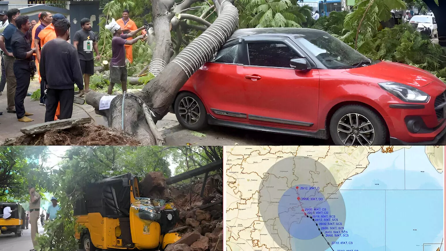 Cyclone Montha Update: आंध्र-ओडिशा में तबाही, 100 किमी की रफ्तार से चली हवाएं, एक की मौत, जनजीवन अस्त-व्यस्त, जानिए तजा अपडेट