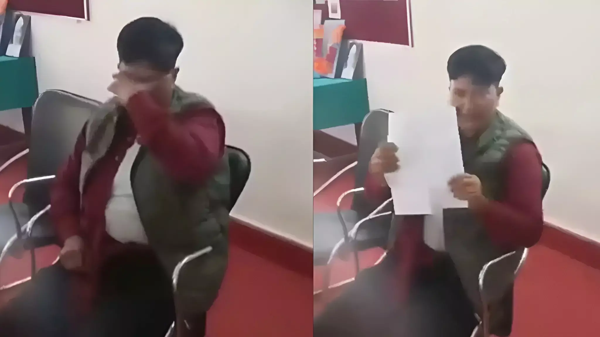 कपडे फाडे, धक्का दिया... उत्तराखंड में महिला जवान से दफ्तर में बदसलूकी, अधिकारी पर लगाया गंभीर आरोप, रोते हुए सुनाई आपबीती | देखें वायरल VIDEO