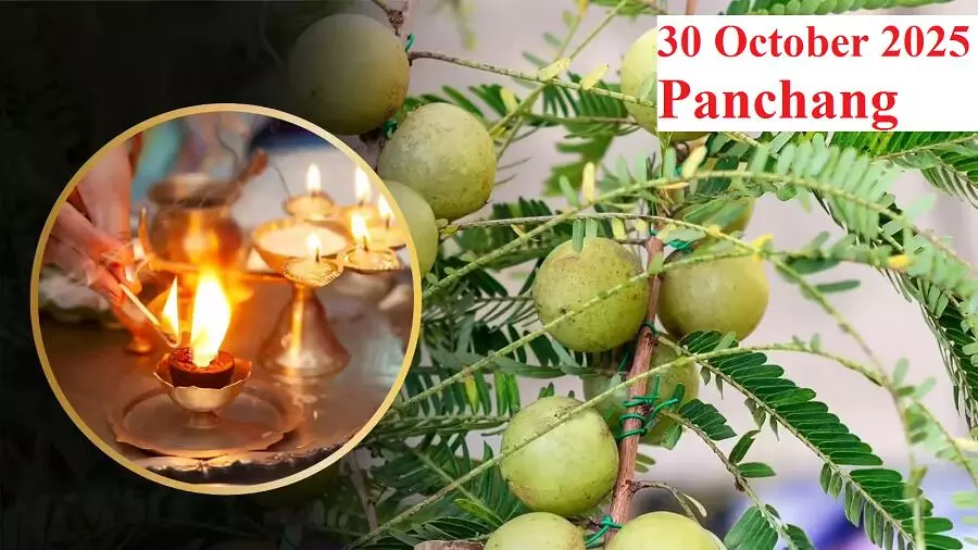 30 October 2025 KA Panchang :  आज रवि योग में आंवला नवमी ! आंवले पेड़ के नीचे करें श्री सूक्त का पाठ, भोग लगाएं और स्वयं भोजन करें