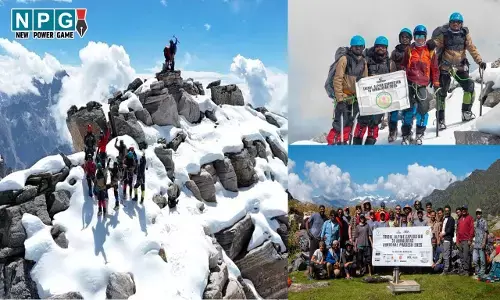 CG News: हिमालय में गूँजी जशपुर की गूंज, आदिवासी युवाओं ने जगतसुख पीक पर खोला नया मार्ग... मुख्यमंत्री की पहल के सम्मान में दिया विष्णु देव रूट नाम