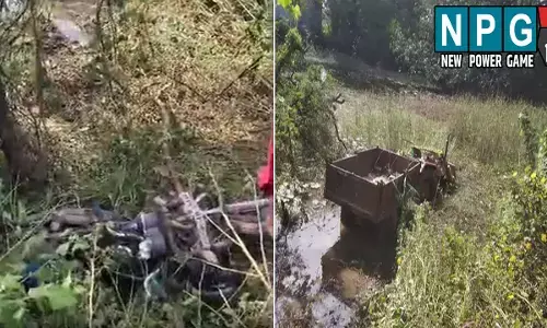 Raigarh Accident News: भीषण हादसे में एक की मौत: बाइक सवार को ट्रैक्टर ने मारी टक्कर, दो की हालत गंभीर