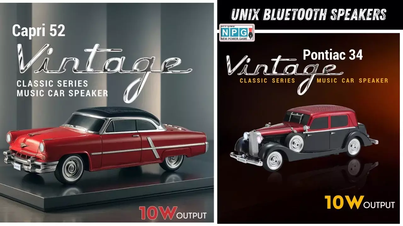 Unix Capri 52 and Pontiac 34 Bluetooth Speakers Launched in India News Hindi