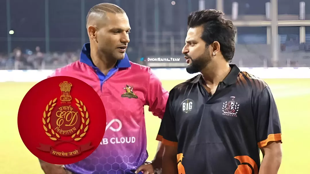 Big Breaking: सुरेश रैना और शिखर धवन की 11.14 करोड़ की संपत्ति जब्त, ED का बड़ा एक्शन! 1xBet सट्टेबाजी केस में जांच तेज