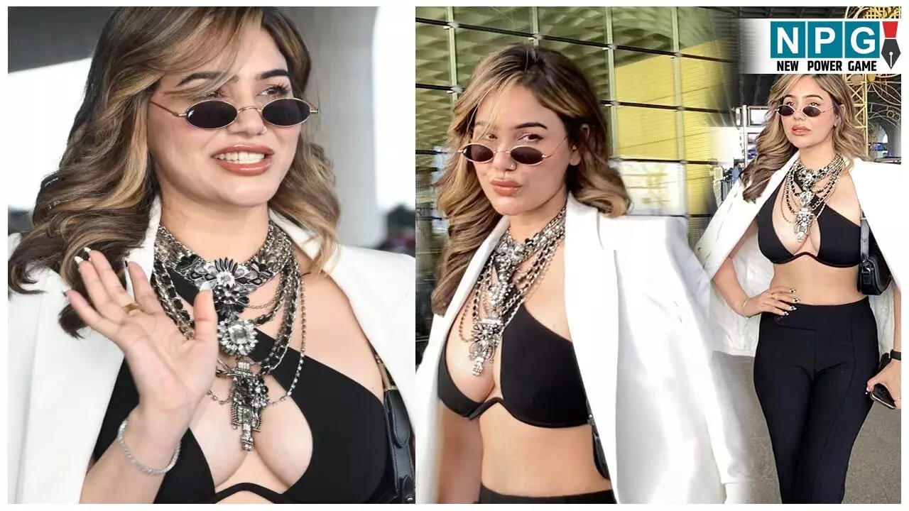 Kangana Sharma Video: अरे बाप रे! एयरपोर्ट पर ये क्या पहनकर सामने आई कंगना शर्मा, लुक देख लोग बोले- या ये फैशन?...