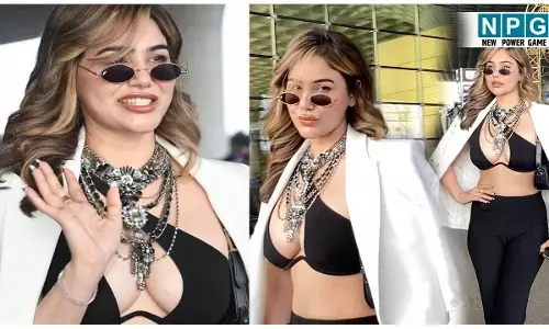 Kangana Sharma Video: अरे बाप रे! एयरपोर्ट पर ये क्या पहनकर सामने आई कंगना शर्मा, लुक देख लोग बोले- या ये फैशन?...