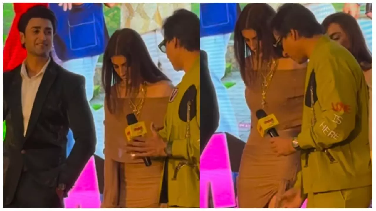 Elnaaz Norouzi Oops Moment: एक्ट्रेस की फिसली सबके सामने स्कर्ट, फिर इस एक्टर ने किया ऐसा काम, वीडियो हुआ जमकर वायरल...