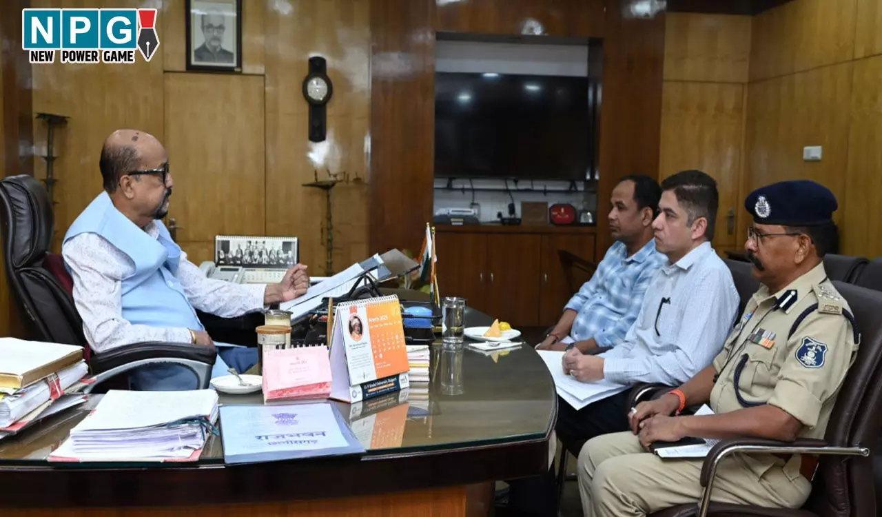 CG News: बढ़ रही दुर्घटनाओं व बिगड़ती यातायात से राज्यपाल चिंतित, कलेक्टर-एसएसपी की ली बैठक...दिये सुधार के निर्देश...