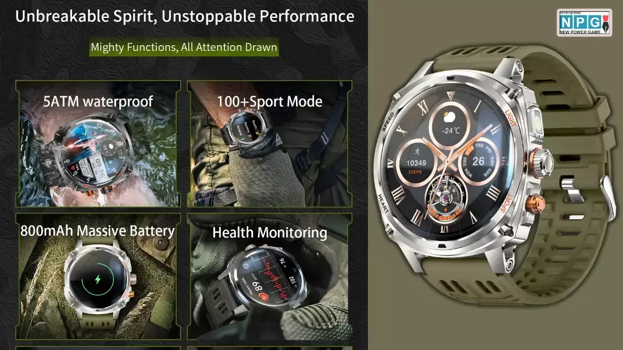 Rogbid Titan V Smartwatch Launched News Hindi