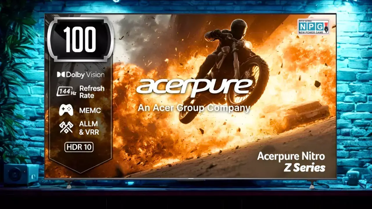 Acerpure 100-inch Nitro Z Series 4K QLED TV Launched in India