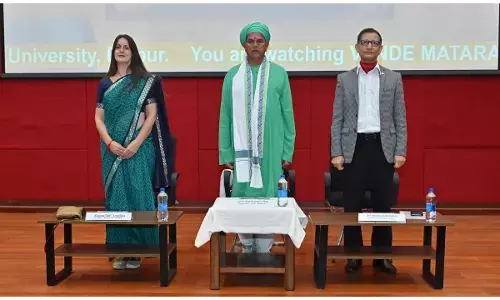 Shri Rawatpura Sarkar University: ‘वंदे मातरम्’ गीत के 150 वर्ष पूर्ण होने पर श्री रावतपुरा सरकार विश्वविद्यालय में कार्यक्रम आयोजित...