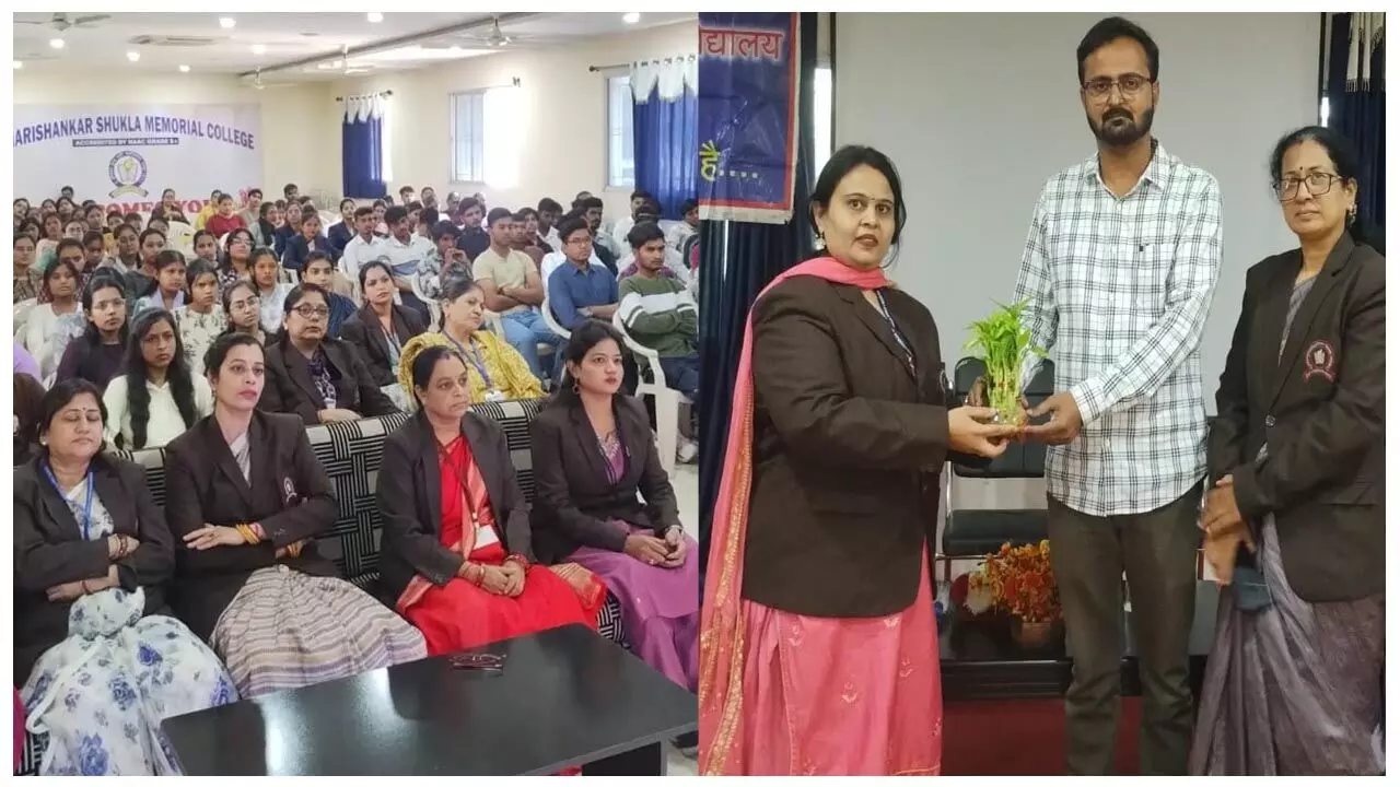 Pt. Harishankar Shukla Smriti Mahavidyalaya: पं. हरिशंकर शुक्ल स्मृति महाविद्यालय में Prompt Engineering में व्याख्यान... Pt. Harishankar Shukla Smriti Mahavidyalaya: पं. हरिशंकर शुक्ल स्मृति महाविद्यालय में Prompt Engineering में व्याख्यान...