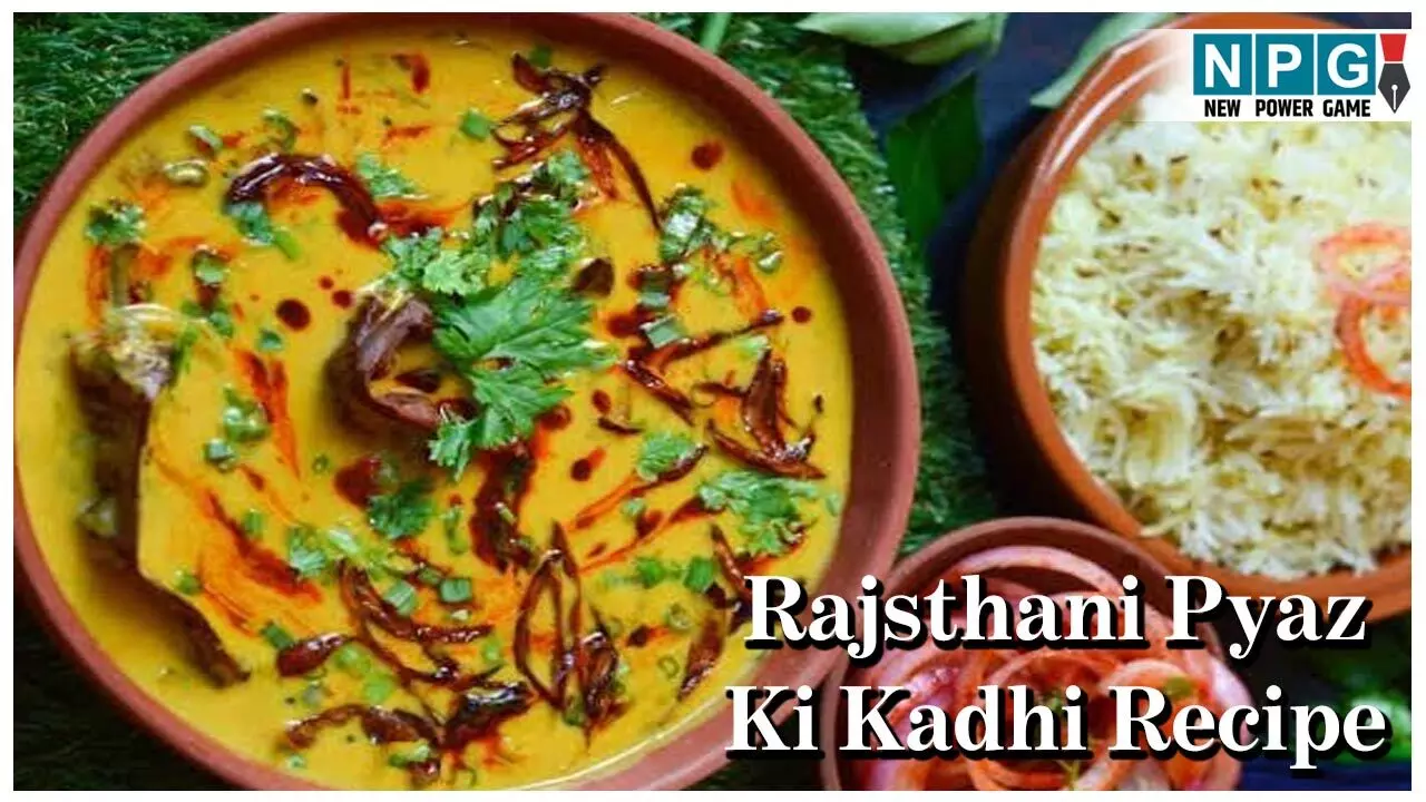Rajsthani Pyaz Ki kadhi Recipe: सर्दी से परेशान? बनाकर खाइये गर्मागर्म प्याज की कढ़ी, मिलेगी राहत