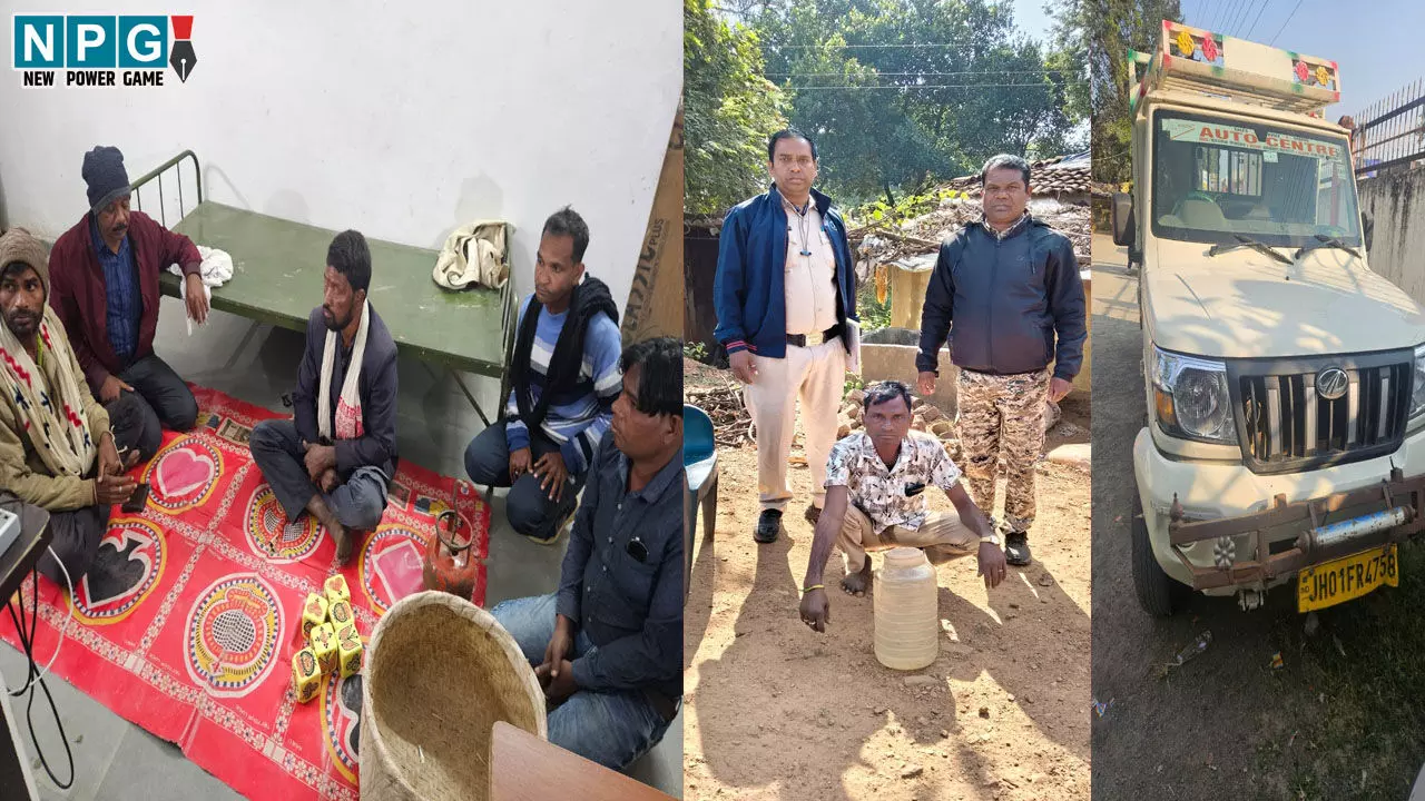 Raigarh News: अवैध शराब, मवेशी तस्करी और जुए पर पुलिस की एक साथ कार्रवाई, मचा हडकंप... Raigarh News: अवैध शराब, मवेशी तस्करी और जुए पर पुलिस की एक साथ कार्रवाई, मचा हडकंप...