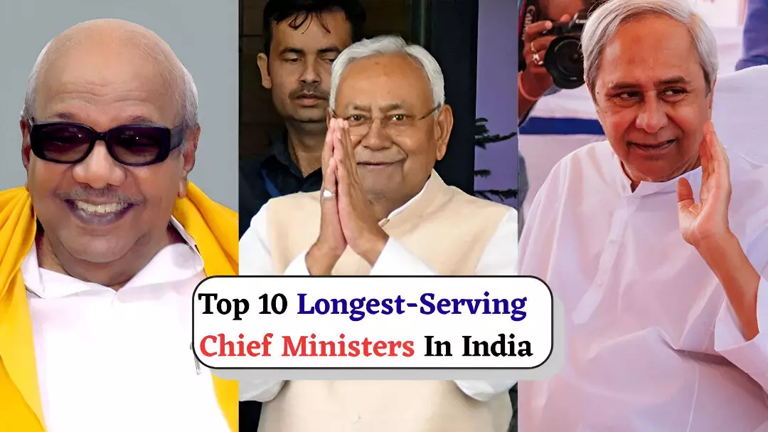 Top 10 Longest-Serving CM In India 2025: भारत के सबसे लंबे समय तक पद पर रहने वाले मुख्यमंत्री कौन-कौन? नीतीश कुमार के शपथ से पहले जानें पूरी लिस्ट
