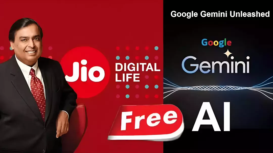 Jio Gemini Pro Plan: जियो यूजर्स के लिए खुशखबरी! अब सभी अनलिमिटेड 5G यूज़र्स को मिलेगा 35 हजार का फ्री Gemini 3 एक्सेस, जानिए कैसे करें क्लेम?