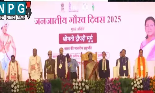 PresidentVisit : राष्ट्रपति द्रौपदी मुर्मू ने कहा: मुझे गर्व है कि मैं आदिवासी समाज की बेटी हूं, छत्तीसगढ़ में अपनापन महसूस होता है