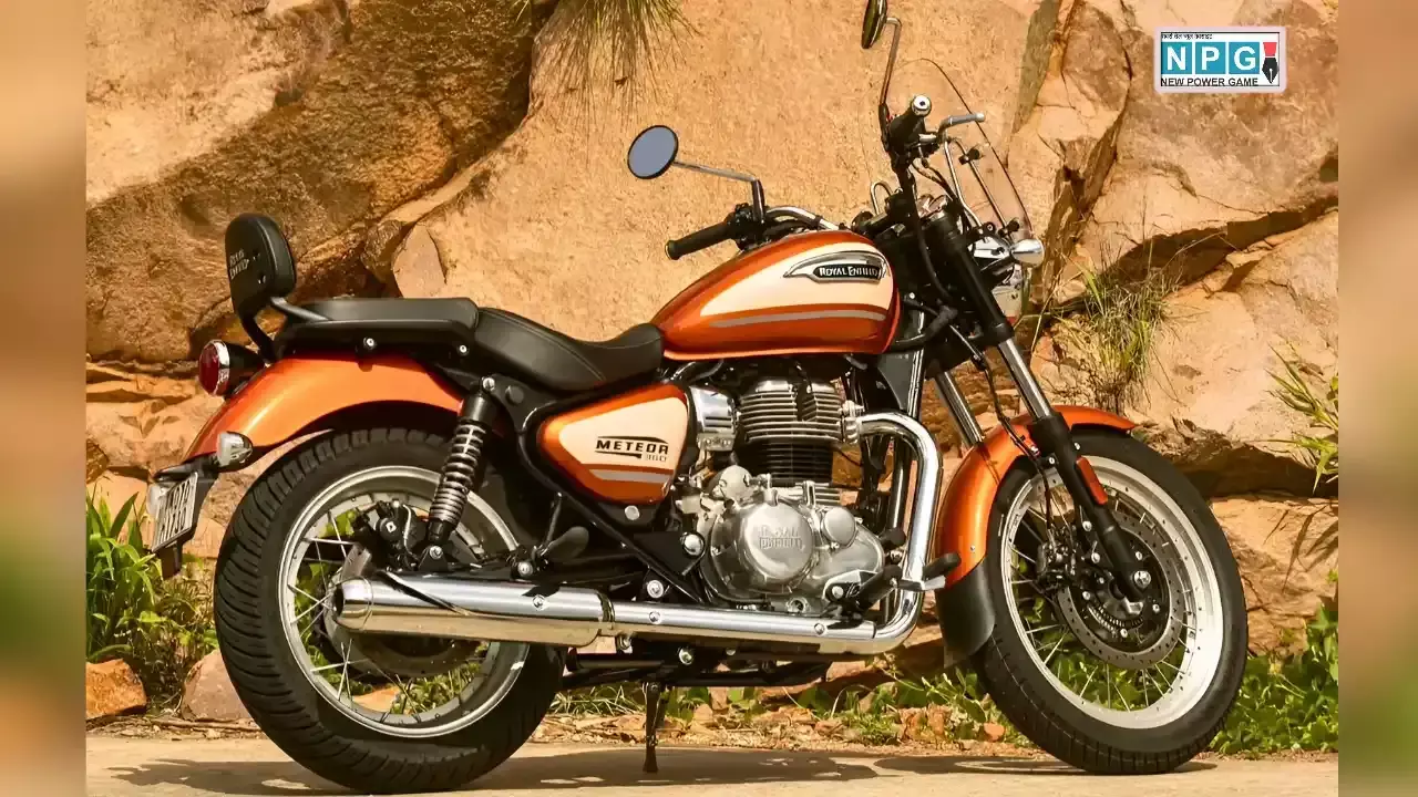 Royal Enfield Meteor 350 Sundowner Orange Edition Launched in India News Hindi