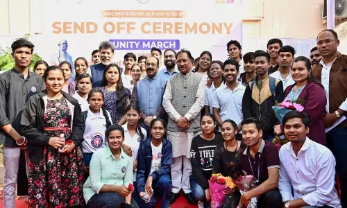 CG विष्णुदेव साय ने यूनिटी मार्च के लिए राज्य के 68 युवाओं के दल को हरी झंडी दिखाकर किया रवाना...