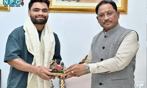 CG News: भारतीय क्रिकेट रिंकू सिंह ने CM विष्णुदेव से मुलाकात, छत्तीसगढ़ में खेल सुविधाओं के विस्तार पर हुई चर्चा